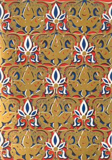 Ornament on the side of windows, upper story, Hall of the Two Sisters 1907. Creator: Unknown