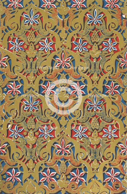 'Ornament over aches at the entrance to the Court of the Lions', 1907. Creator: Unknown.