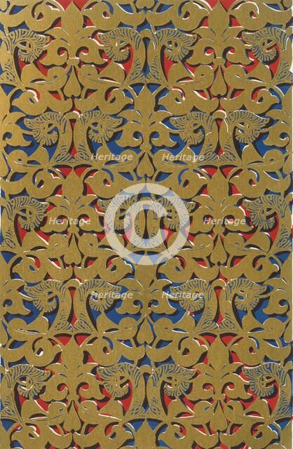 'Ornament over doorway at the entrance, Court of the Lions', 1907. Creator: Unknown.