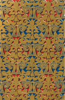 Ornament over doorway at the entrance, Court of the Lions 1907. Creator: Unknown