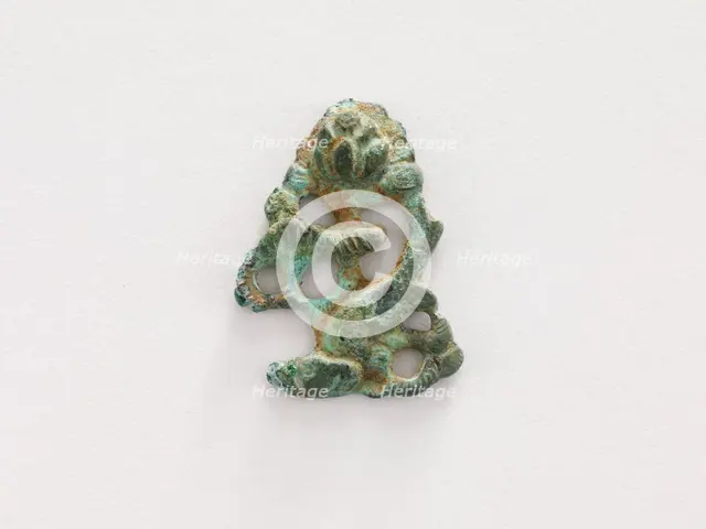 Ornament: lotus and carp (a set ), Goryeo period, 12th-13th century. Creator: Unknown.