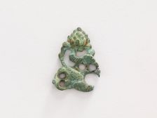 Ornament: lotus and carp (a set), Goryeo period, 12th-13th century. Creator: Unknown