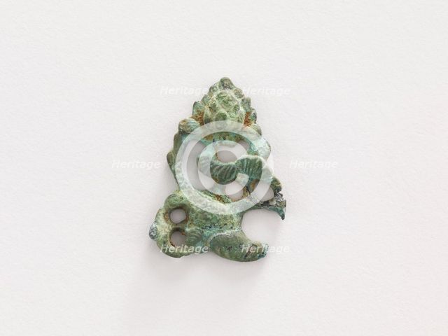 Ornament: lotus and carp (a set), Goryeo period, 12th-13th century. Creator: Unknown.