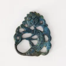 Ornament: lotus and carp (a set with F1916.731, 732, and 738), Goryeo period, 12th-13th century. Creator: Unknown