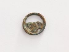 Ornament: lotus leaf, Goryeo period, 12th-13th century. Creator: Unknown