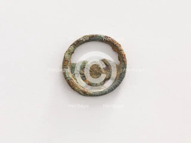 Ornament: lotus leaf, Goryeo period, 12th-13th century. Creator: Unknown.