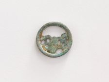 Ornament: lotus leaf, Goryeo period, 12th-13th century. Creator: Unknown