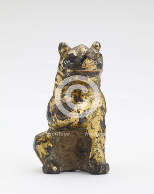 Ornament: lioness statuette, Period of Division, 220-589. Creator: Unknown.