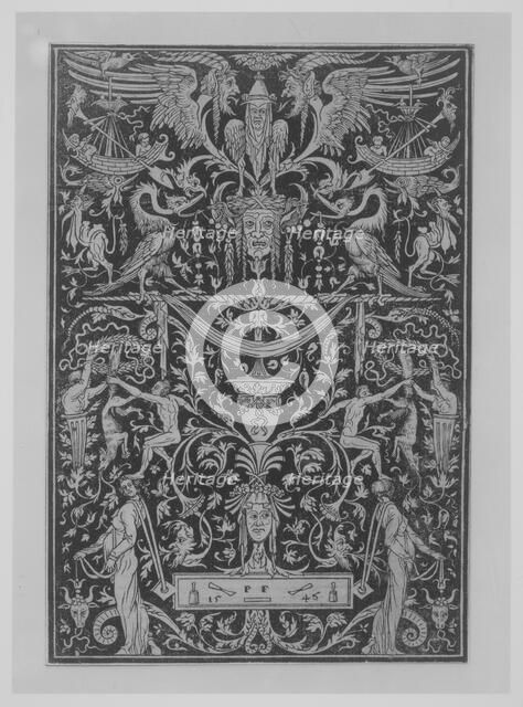 Ornament Print Panel, early 16th century., early 16th century. Creator: Peter Flotner.