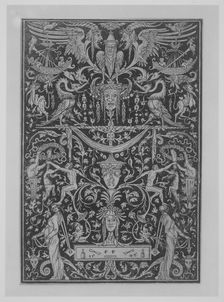 Ornament Print Panel, early 16th century., early 16th century. Creator: Peter Flotner