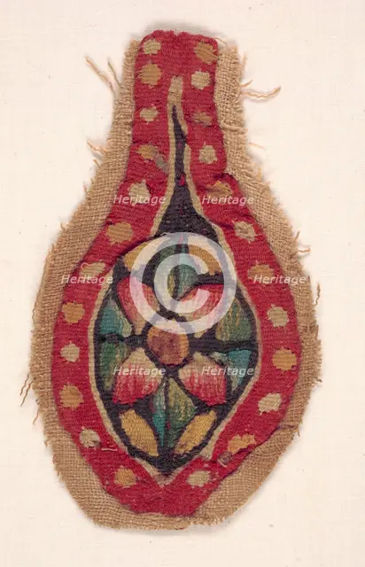 Ornament, Probably from a Tunic, 400s - 500s. Creator: Unknown.