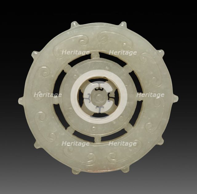 Ornament - Wheel, 1736-1795. Creator: Unknown.