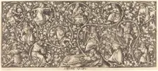 Ornament with the Tree of Jesse. Creator: Israhel van Meckenem