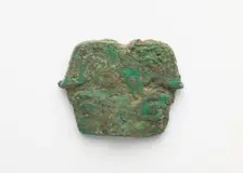 Ornament, with a bar across the back for attachment, Western Zhou dynasty, ca. 1050-771 BCE. Creator: Unknown