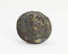 Ornament with a bear head, Han dynasty, 206 BCE-220 CE. Creator: Unknown