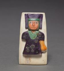 Ornament with Figure, 600-1000. Creator: Unknown
