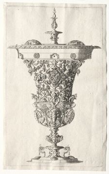Ornamental Vase, 1500s. Creator: Wenzel Jamnitzer I (German, 1508/09-1585)