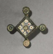 Ornamental Brooch, c. 100-300. Creator: Unknown