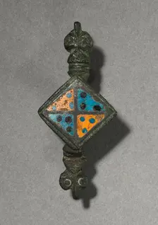 Ornamental Brooch, c.100-300. Creator: Unknown
