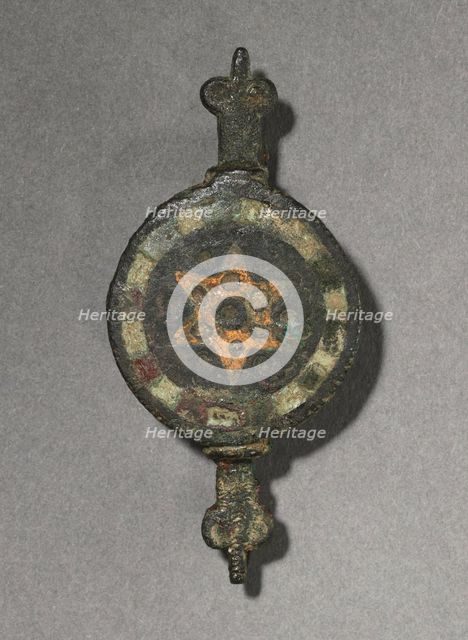 Ornamental Brooch, c.100-300. Creator: Unknown.