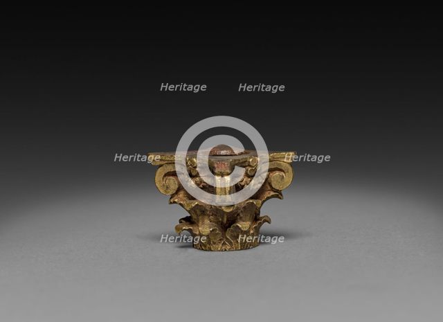 Ornamental Capital, 1775-1799. Creator: Unknown.