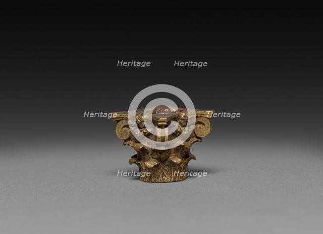 Ornamental Capital, 1775-1799. Creator: Unknown.