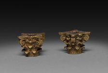 Ornamental Capital, 1775-1799. Creator: Unknown