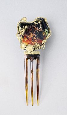 Ornamental Comb, c. 1900. Creator: F. Walter Lawrence (American, 1864-1929); Gustav Manz (German, 1865-1946)