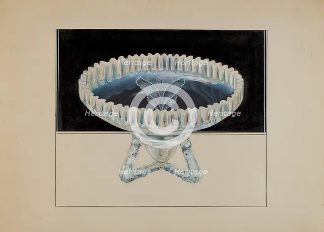 Ornamental Compote, c. 1936. Creator: Ralph Atkinson.