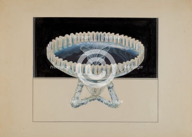 Ornamental Compote, c. 1936. Creator: Ralph Atkinson.