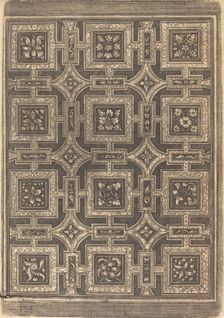Ornamental Design for Coffered Ceiling. Creator: Daniel Hopfer