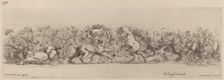 Ornamental Frieze with Grape Vine, probably 1648. Creator: Stefano della Bella