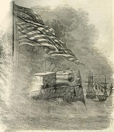 Ornamental Headpiece - The Siege of Vera Cruz 1849. Creator: Unknown