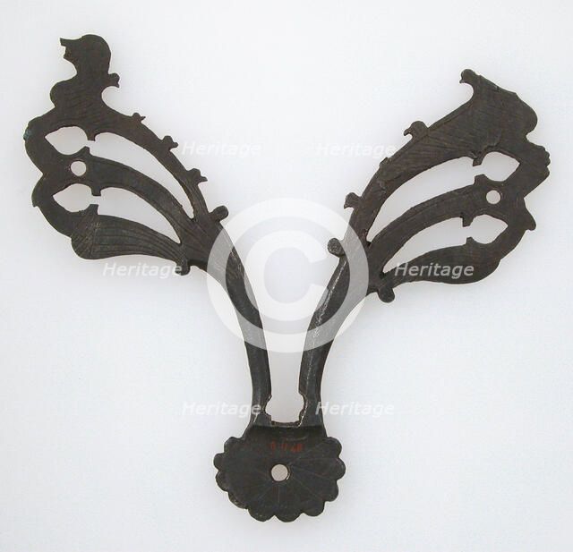 Ornamental Lock, German, 15th century. Creator: Unknown.