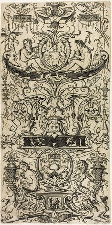Ornamental Panel: Victoria Augusta, c.1507. Creator: Nicoletto da Modena