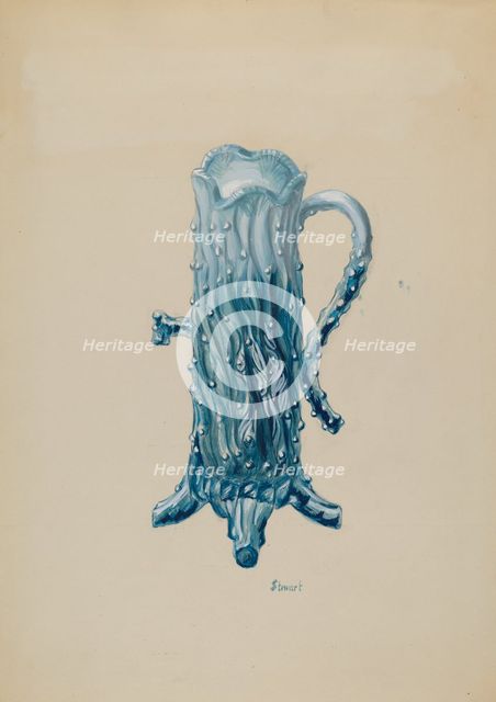 Ornamental Pitcher, c. 1936. Creator: Robert Stewart.