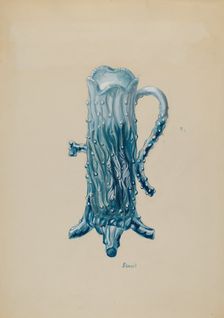 Ornamental Pitcher, c. 1936. Creator: Robert Stewart