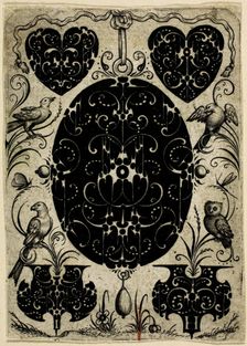 Ornamental Plate V, c. 1619. Creator: Jacques Hurtu