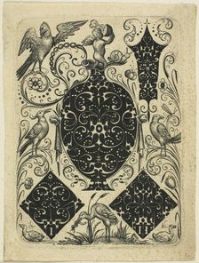 Ornamental Plate VI, c. 1619. Creator: Jacques Hurtu