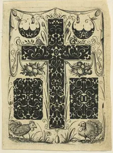 Ornamental Plate III, c. 1619. Creator: Jacques Hurtu