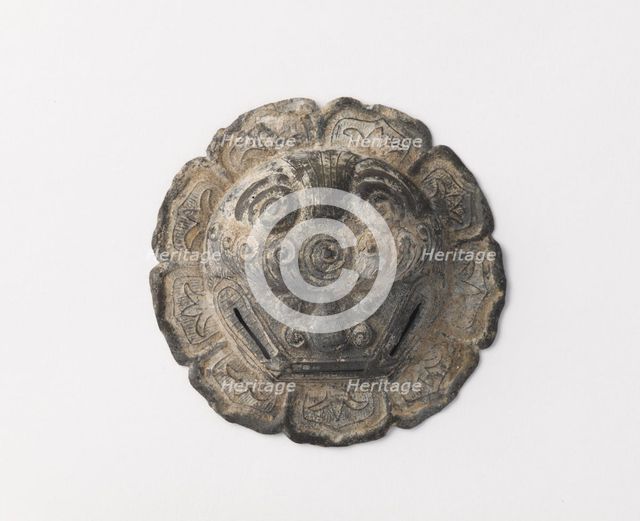 Ornamental plate, Possibly Ming dynasty, 1368-1644. Creator: Unknown.