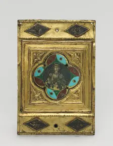 Ornamental Plaque, c. 1380-1400. Creator: Unknown