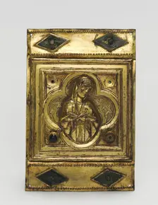 Ornamental Plaque, c. 1380-1400. Creator: Unknown