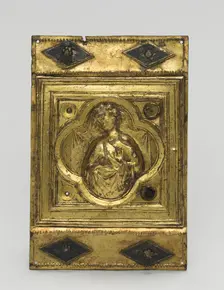 Ornamental Plaque, c. 1380-1400. Creator: Unknown