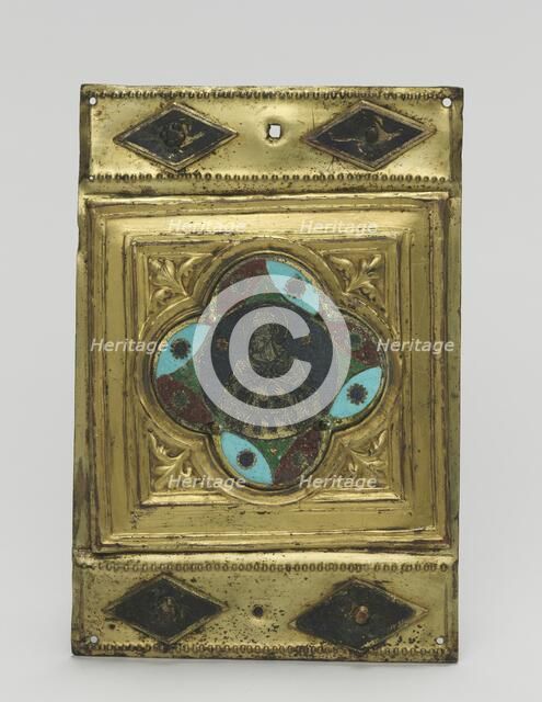 Ornamental Plaque, c. 1380-1400. Creator: Unknown.
