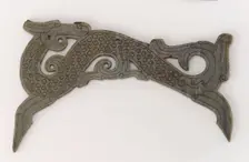 Ornamental plaque, Eastern Zhou dynasty, 3rd century BCE. Creator: Unknown
