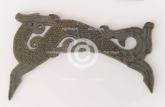Ornamental plaque, Eastern Zhou dynasty, 3rd century BCE. Creator: Unknown.