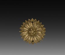 Ornamental Rosette, late 1700s. Creator: Unknown