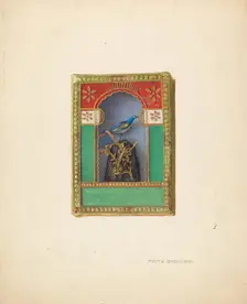 Ornamental Shadow Box, c. 1939. Creator: Fritz Boehmer
