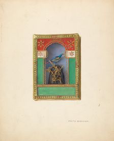 Ornamental Shadow Box, c. 1939. Creator: Fritz Boehmer
